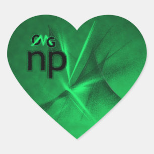 OMG! np Heart Sticker
