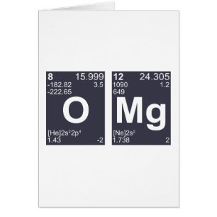 OMG Oh My God Periodic Table Elements