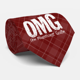 OMG: One Magnificent Goalie (Soccer) Tie