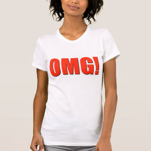 OMG! red T-Shirt