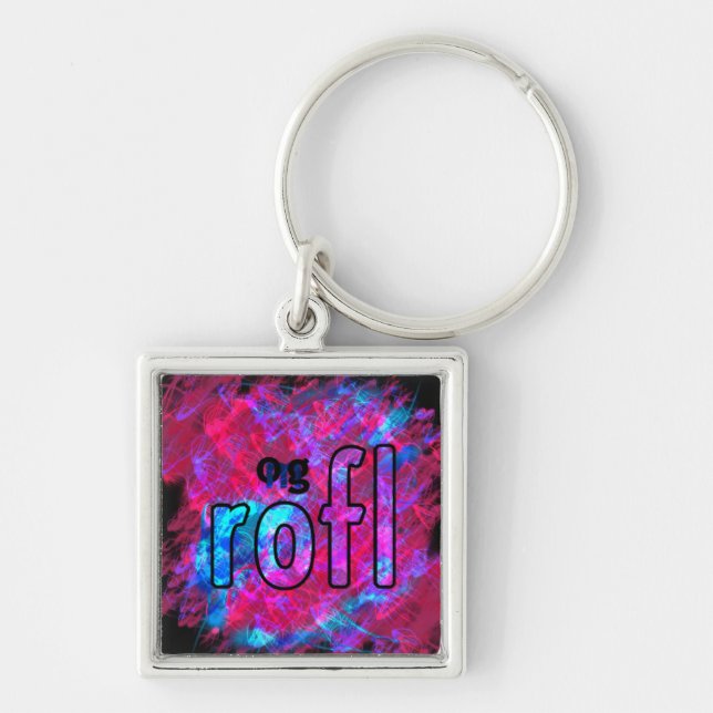 OMG! rofl Key Ring (Front)