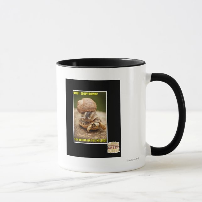 OMG! Slow down! Mug (Right)