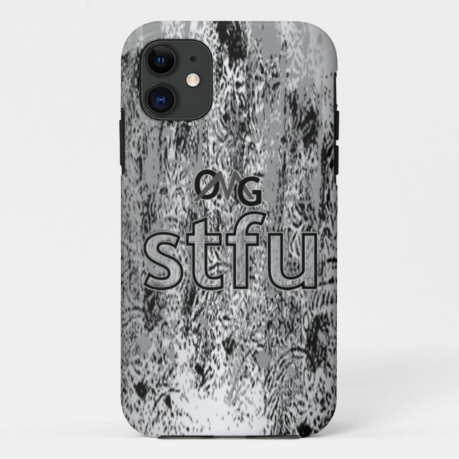 OMG! stfu Case-Mate iPhone Case (Back)