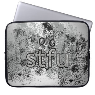 OMG! stfu Laptop Sleeve