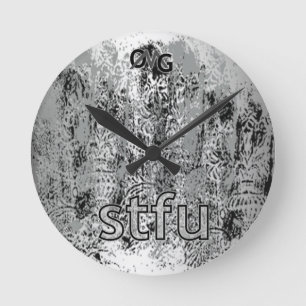 OMG! stfu Round Clock