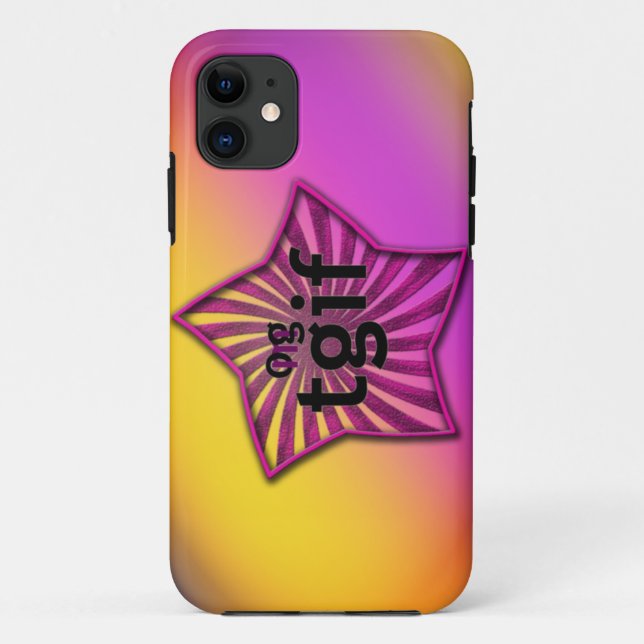 OMG! tgif Case-Mate iPhone Case (Back)