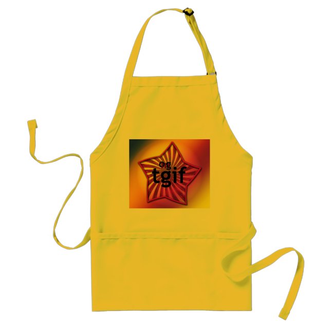OMG! tgif Standard Apron (Front)