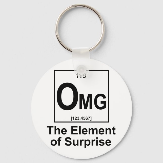 OMG The Element os Surprise Key Ring (Front)