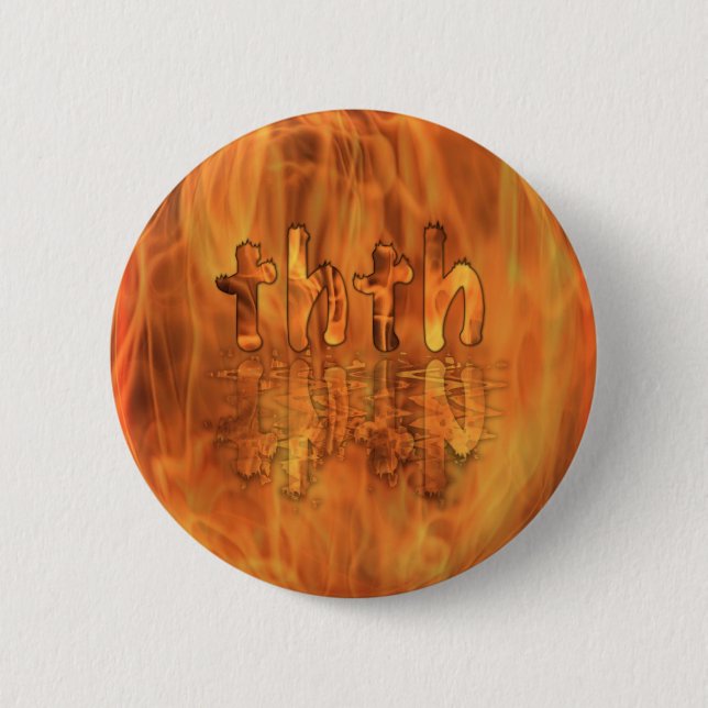OMG! thth 6 Cm Round Badge (Front)