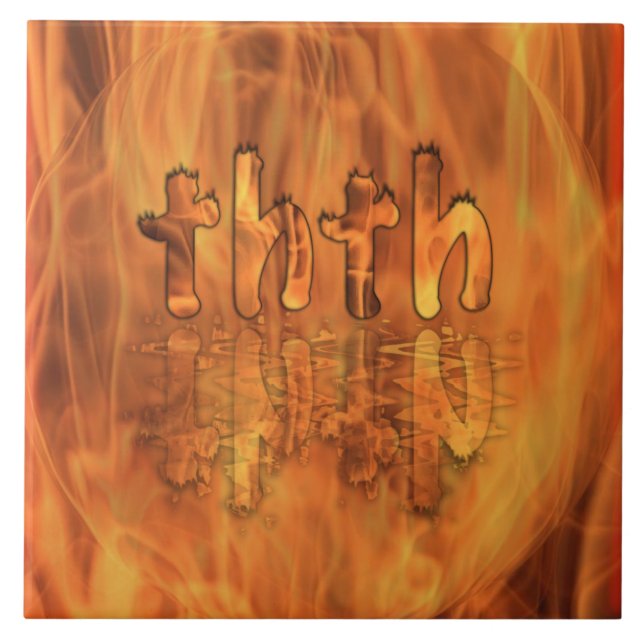 OMG! thth Ceramic Tile (Front)