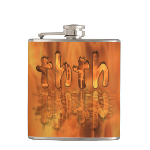 OMG! thth Hip Flask