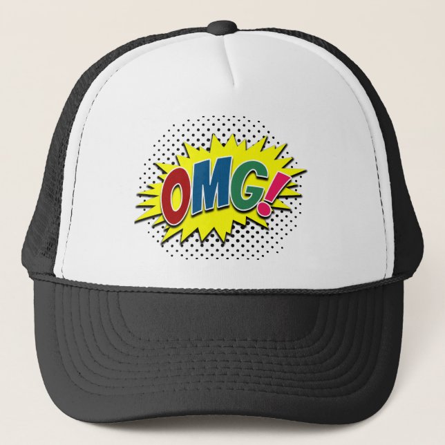 OMG! TRUCKER HAT (Front)