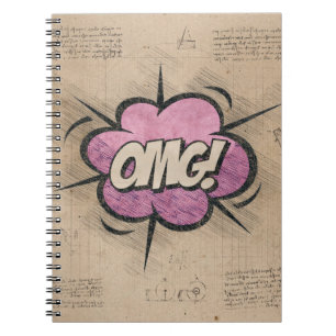 OMG! Vintage Comic Book Steampunk Pop Art