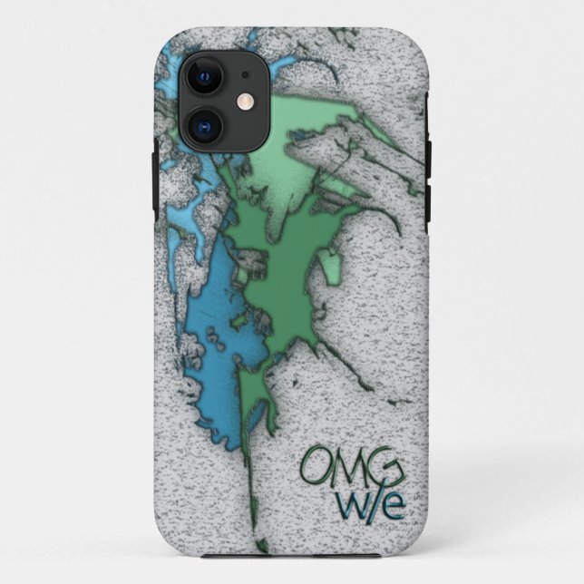 OMG! w/e Case-Mate iPhone Case (Back)