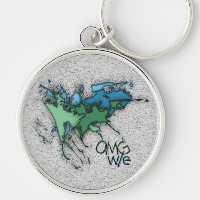 OMG! w/e Key Ring (Front)