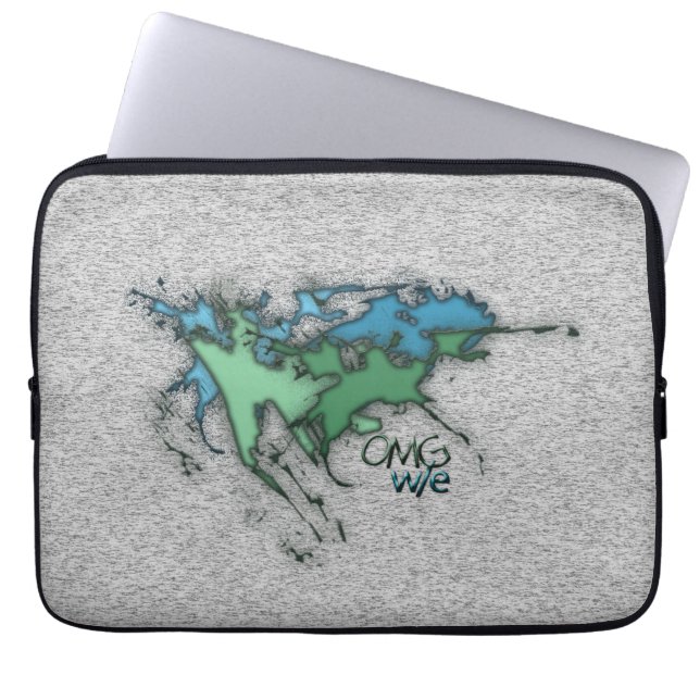 OMG! w/e Laptop Sleeve (Front)
