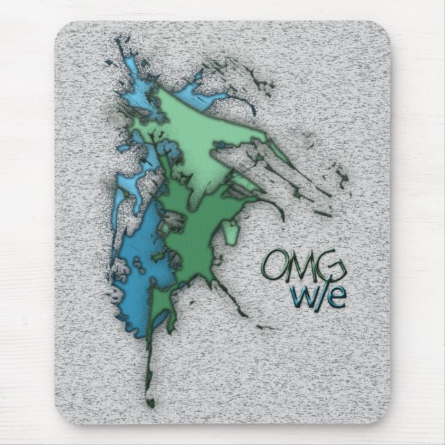OMG! w/e Mouse Pad (Front)