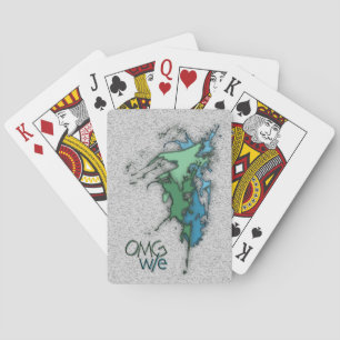 OMG! w/e Playing Cards