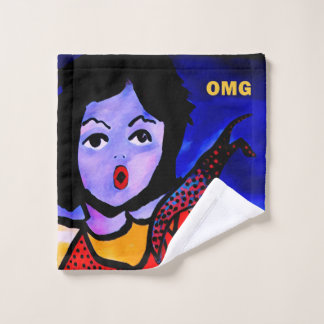 OMG washcloth Wash Cloth