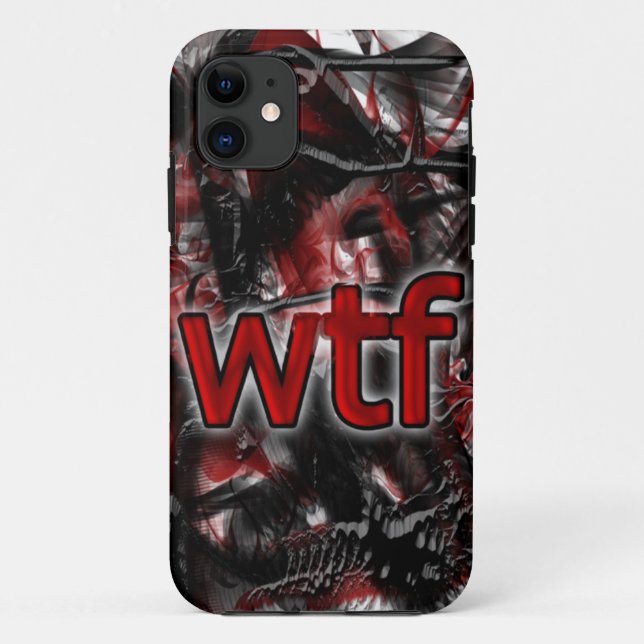 OMG! wtf Case-Mate iPhone Case (Back)