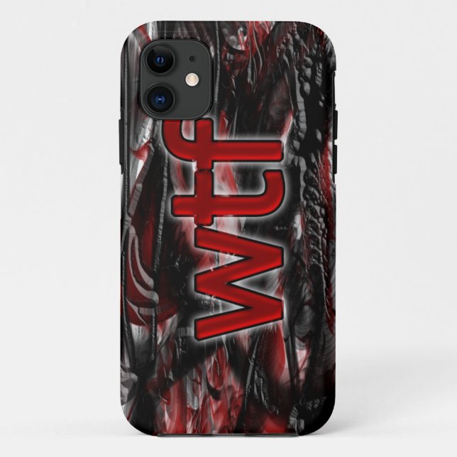 OMG! wtf Case-Mate iPhone Case (Back)