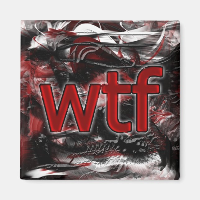 OMG! wtf Magnet (Front)