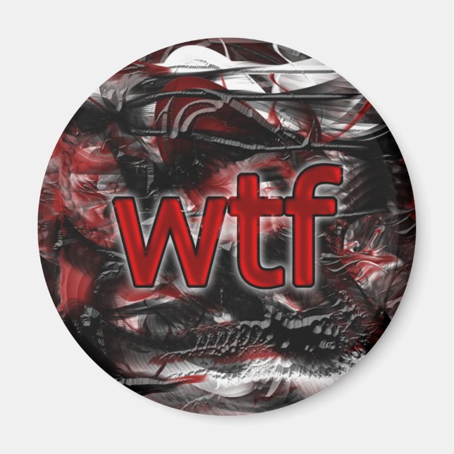 OMG! wtf Magnet (Front)