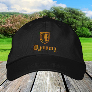 OMG Wyoming & American fashion, USA / patriots Embroidered Hat