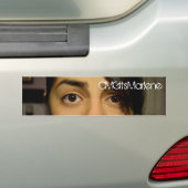OMGitsMarlene Bumper Sticker (On Car)