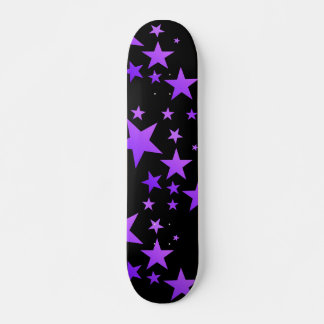 OMGSTARS! IRIDESCENT PURPLE SKATEBOARD