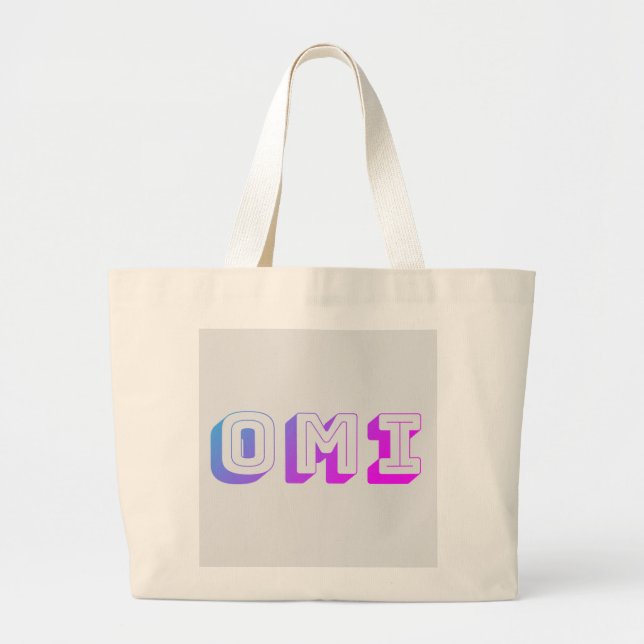 Omi - German Grandma Tote Bag (Front)