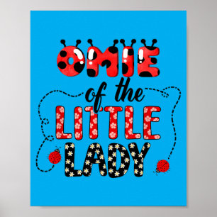 Omie Of The Little Lady Birthday Girl Ladybug Poster