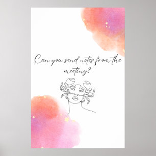 Ominous Monster Sarcastic Art Print