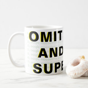 OMIT FACT$ AND FEEL SUPERIOR! COFFEE MUG
