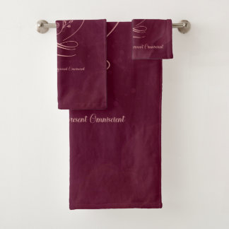 Omnipotent (Love Letter Collection) Bath Towel Set