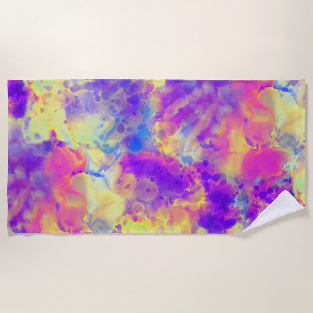 omnivision fantasy ink : beach towel (Front)