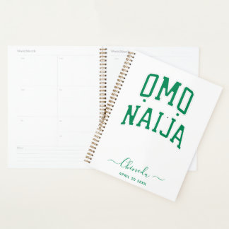 Omo-Naija — Personalised  Planner