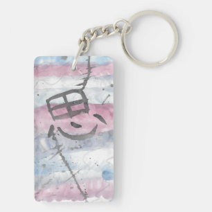 Omo (Thought) Kanji Key Ring