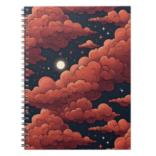 Omorfi Morphi - Notebook - Starry Lullaby - Night