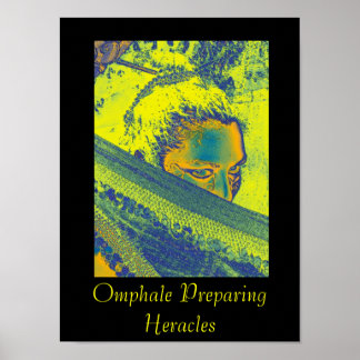 Omphale Preparing Heracles Poster