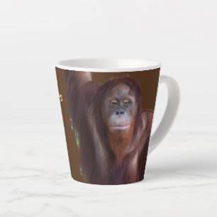 Omry Orangutan - movie star Latte Mug