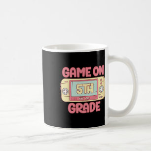 On 5th Grade Cool Video Game Back To School Kids B Coffee Mug