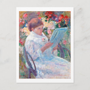 On a Balcony, Mary Cassatt Postcard