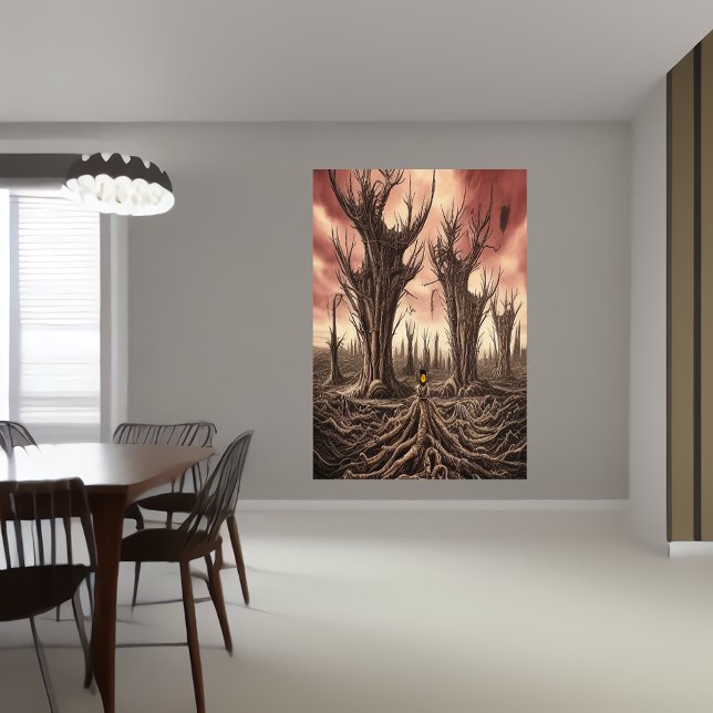 On a dead world | AI Art Poster (Creator Uploaded)