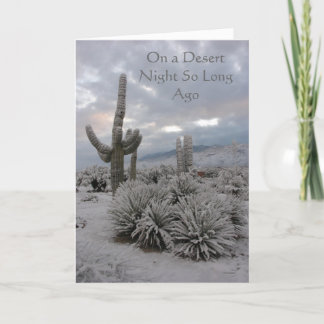 On a Desert Night So Long Ago Card