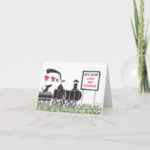 On A Journey Valentine's Card