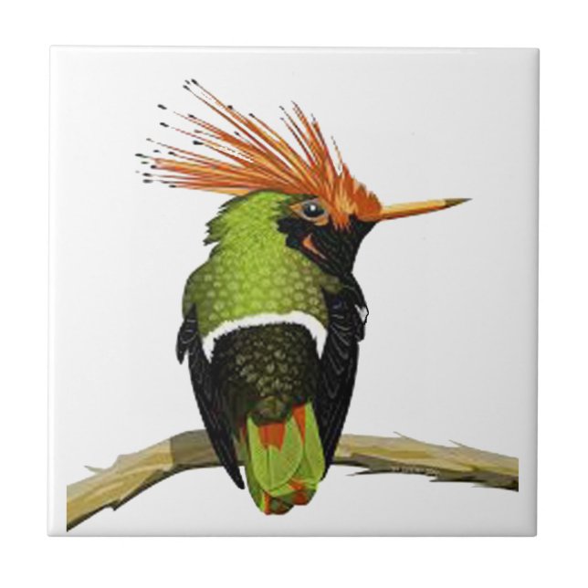 ON A LIMB CERAMIC TILE (Front)