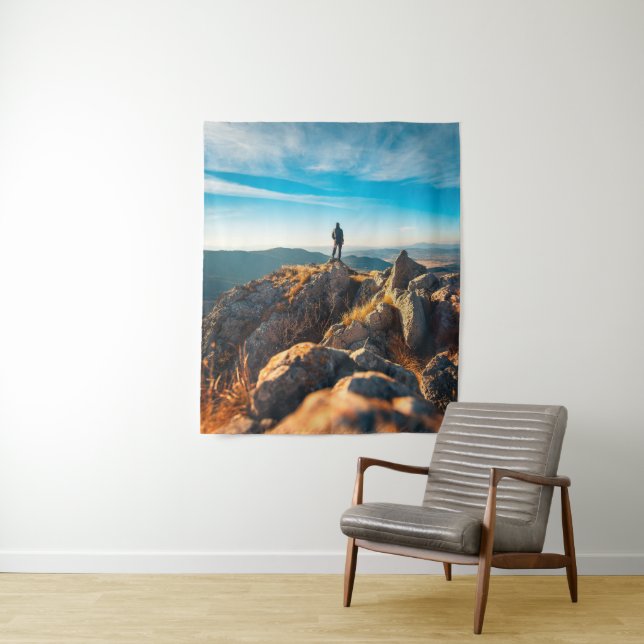 On a majestic autumn rocks tapestry (In Situ)