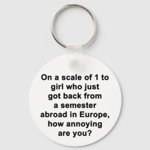 On a Scale of 1 to... Key Ring