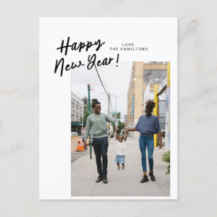 On A Slant New Year Post Card